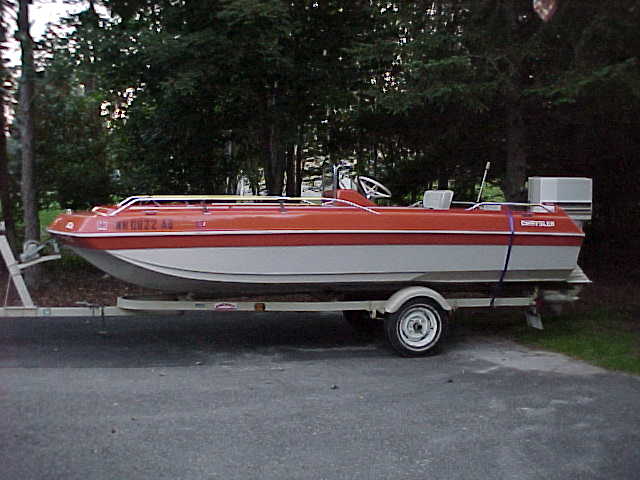1977 Chrysler valiant boat #2